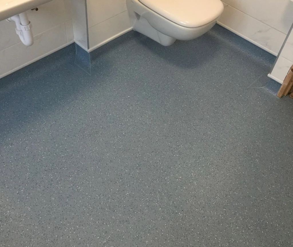 Vinyl and safety flooring project from Paul Kimble Flooring